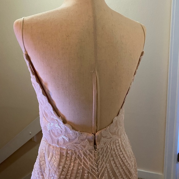 Hayley Paige blush west Wedding dress - Picture 3 of 6